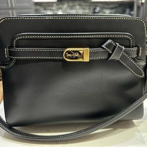 Coach Tate Carryall black handbag (not an outlet bag).